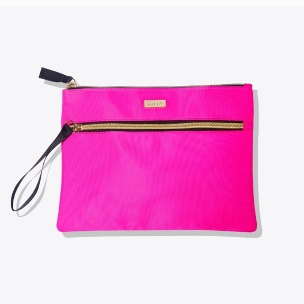 NWT tarte 'It's Electric' Neon Makeup Bag